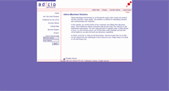 Desktop Screenshot of info.adicio.net